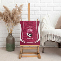 Custom Qatar Football Canvas Wall Art 2026 Come On The Maroons - Wonder Print Shop