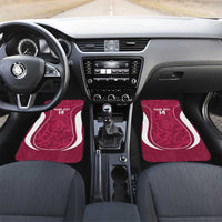 Custom Qatar Football Car Mats 2026 Come On The Maroons - Wonder Print Shop