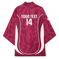 Custom Qatar Football Kimono 2026 Come On The Maroons - Wonder Print Shop
