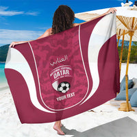 Custom Qatar Football Sarong 2026 Come On The Maroons - Wonder Print Shop