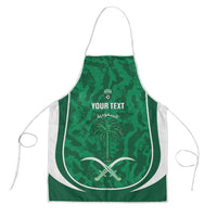Custom Saudi Arabia Football Apron 2026 Come On Arabian Falcons - Wonder Print Shop