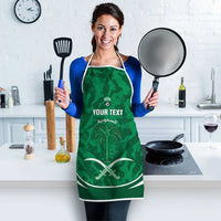 Custom Saudi Arabia Football Apron 2026 Come On Arabian Falcons - Wonder Print Shop