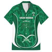 Custom Saudi Arabia Football Hawaiian Shirt 2026 Come On Arabian Falcons - Wonder Print Shop
