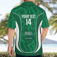 Custom Saudi Arabia Football Hawaiian Shirt 2026 Come On Arabian Falcons - Wonder Print Shop