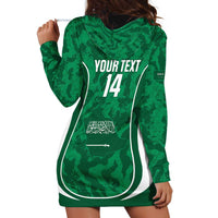 Custom Saudi Arabia Football Hoodie Dress 2026 Come On Arabian Falcons - Wonder Print Shop