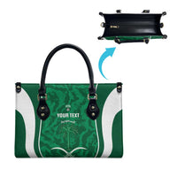 Custom Saudi Arabia Football Leather Bag 2026 Come On Arabian Falcons - Wonder Print Shop