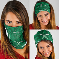 Custom Saudi Arabia Football Neck Gaiter 2026 Come On Arabian Falcons - Wonder Print Shop