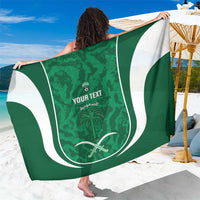 Custom Saudi Arabia Football Sarong 2026 Come On Arabian Falcons - Wonder Print Shop