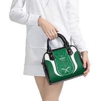 Custom Saudi Arabia Football Shoulder Handbag 2026 Come On Arabian Falcons - Wonder Print Shop