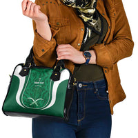 Custom Saudi Arabia Football Shoulder Handbag 2026 Come On Arabian Falcons - Wonder Print Shop