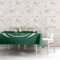 Custom Saudi Arabia Football Tablecloth 2026 Come On Arabian Falcons - Wonder Print Shop