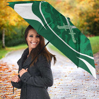 Custom Saudi Arabia Football Umbrella 2026 Come On Arabian Falcons - Wonder Print Shop