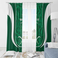 Custom Saudi Arabia Football Window Curtain 2026 Come On Arabian Falcons - Wonder Print Shop