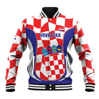 Custom Croatia Football Baseball Jacket 2026 Come On Vatreni Hrvatska - Wonder Print Shop