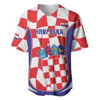 Custom Croatia Football Baseball Jersey 2026 Come On Vatreni Hrvatska - Wonder Print Shop
