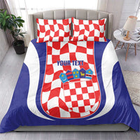 Custom Croatia Football Bedding Set 2026 Come On Vatreni Hrvatska - Wonder Print Shop