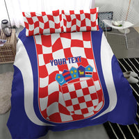 Custom Croatia Football Bedding Set 2026 Come On Vatreni Hrvatska - Wonder Print Shop