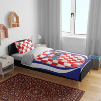 Custom Croatia Football Bedding Set 2026 Come On Vatreni Hrvatska - Wonder Print Shop