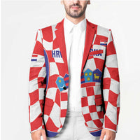 Custom Croatia Football Blazer 2026 Come On Vatreni Hrvatska - Wonder Print Shop
