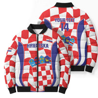 Custom Croatia Football Bomber Puffer Jacket 2026 Come On Vatreni Hrvatska - Wonder Print Shop