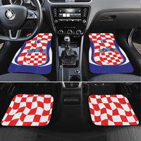 Custom Croatia Football Car Mats 2026 Come On Vatreni Hrvatska - Wonder Print Shop
