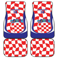 Custom Croatia Football Car Mats 2026 Come On Vatreni Hrvatska - Wonder Print Shop