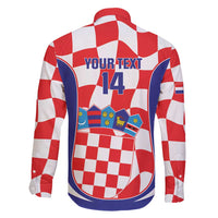 Custom Croatia Football Family Matching Mermaid Dress and Hawaiian Shirt 2026 Come On Vatreni Hrvatska - Wonder Print Shop