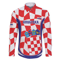 Custom Croatia Football Family Matching Off Shoulder Maxi Dress and Hawaiian Shirt 2026 Come On Vatreni Hrvatska - Wonder Print Shop