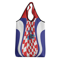 Custom Croatia Football Grocery Bag 2026 Come On Vatreni Hrvatska - Wonder Print Shop
