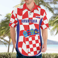 Custom Croatia Football Hawaiian Shirt 2026 Come On Vatreni Hrvatska - Wonder Print Shop
