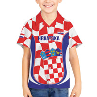 Custom Croatia Football Hawaiian Shirt 2026 Come On Vatreni Hrvatska - Wonder Print Shop