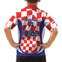Custom Croatia Football Hawaiian Shirt 2026 Come On Vatreni Hrvatska - Wonder Print Shop