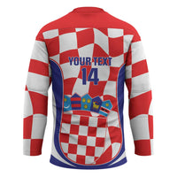 Custom Croatia Football Hockey Jersey 2026 Come On Vatreni Hrvatska - Wonder Print Shop