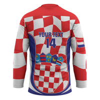 Custom Croatia Football Hockey Jersey 2026 Come On Vatreni Hrvatska - Wonder Print Shop
