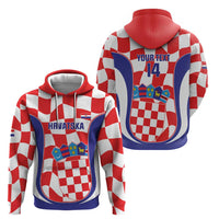 Custom Croatia Football Hoodie 2026 Come On Vatreni Hrvatska - Wonder Print Shop