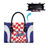 Custom Croatia Football Leather Bag 2026 Come On Vatreni Hrvatska - Wonder Print Shop