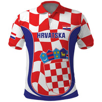 Custom Croatia Football Polo Shirt 2026 Come On Vatreni Hrvatska - Wonder Print Shop