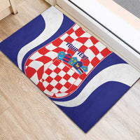 Custom Croatia Football Rubber Doormat 2026 Come On Vatreni Hrvatska - Wonder Print Shop