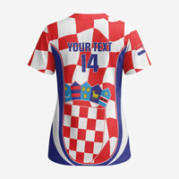 Custom Croatia Football Scrub Top 2026 Come On Vatreni Hrvatska - Wonder Print Shop