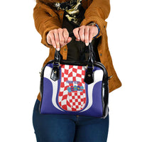 Custom Croatia Football Shoulder Handbag 2026 Come On Vatreni Hrvatska - Wonder Print Shop