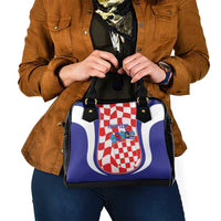 Custom Croatia Football Shoulder Handbag 2026 Come On Vatreni Hrvatska - Wonder Print Shop