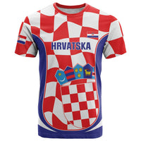 Custom Croatia Football T Shirt 2026 Come On Vatreni Hrvatska - Wonder Print Shop