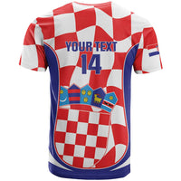 Custom Croatia Football T Shirt 2026 Come On Vatreni Hrvatska - Wonder Print Shop