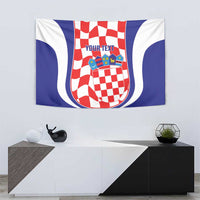 Custom Croatia Football Tapestry 2026 Come On Vatreni Hrvatska - Wonder Print Shop