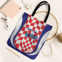 Custom Croatia Football Tote Bag 2026 Come On Vatreni Hrvatska - Wonder Print Shop