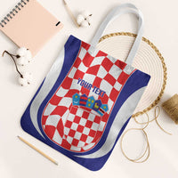 Custom Croatia Football Tote Bag 2026 Come On Vatreni Hrvatska - Wonder Print Shop