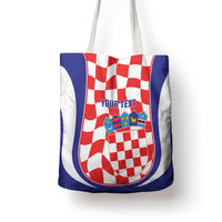 Custom Croatia Football Tote Bag 2026 Come On Vatreni Hrvatska - Wonder Print Shop