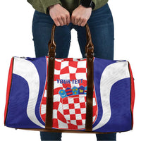 Custom Croatia Football Travel Bag 2026 Come On Vatreni Hrvatska - Wonder Print Shop