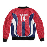Custom Norway Football Bomber Jacket 2026 Come On Norge - Wonder Print Shop