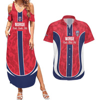 Custom Norway Football Couples Matching Summer Maxi Dress and Hawaiian Shirt 2026 Come On Norge - Wonder Print Shop